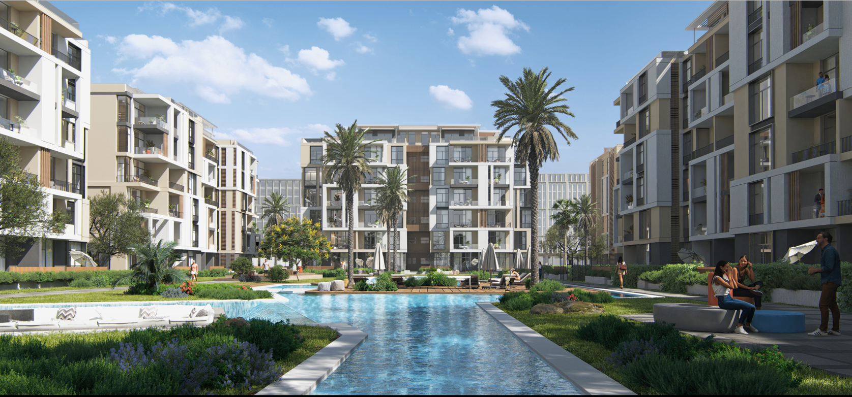 Apartment for sale in Ever – with 3 bedrooms in 6th of October City by Cred Developments.