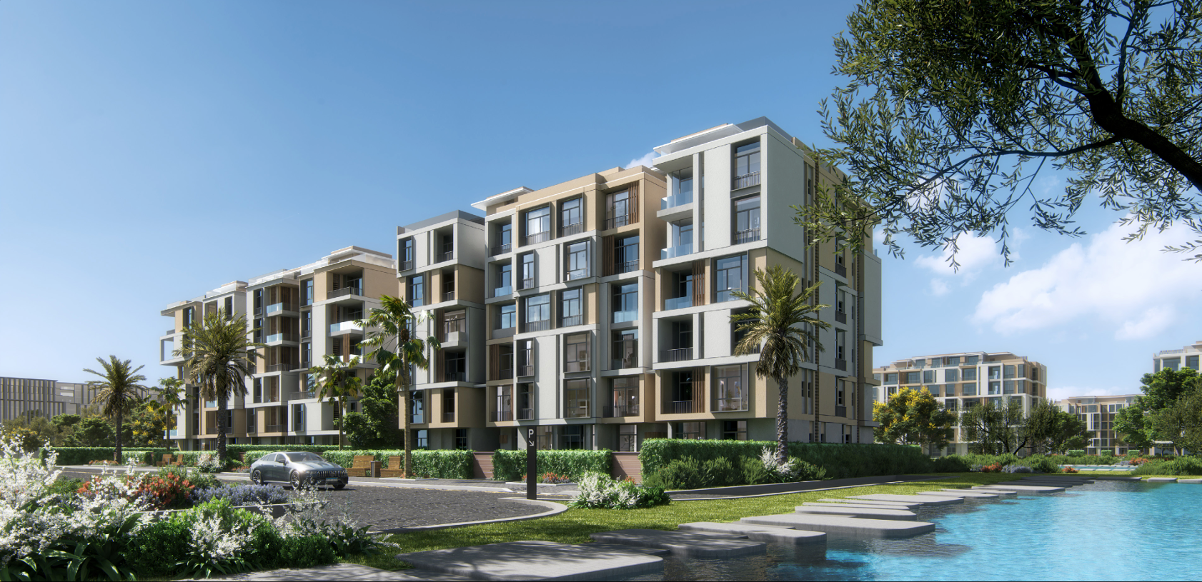 Apartment for sale in Ever – with 3 bedrooms in 6th of October City by Cred Developments.