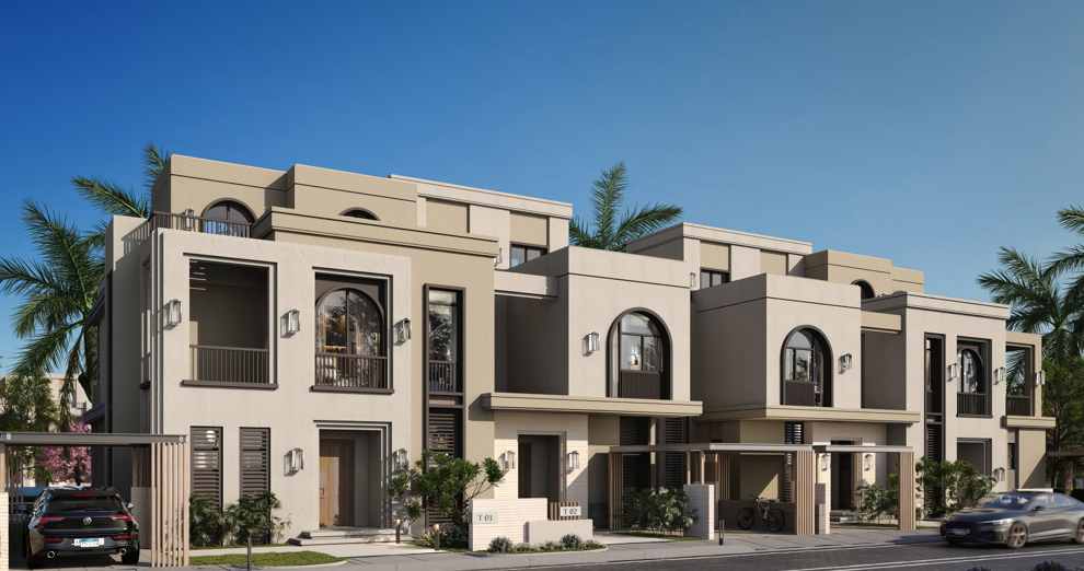 Townhouse for sale in Ever New Cairo – with 3 bedrooms in 6th settlement by Cred Developments.