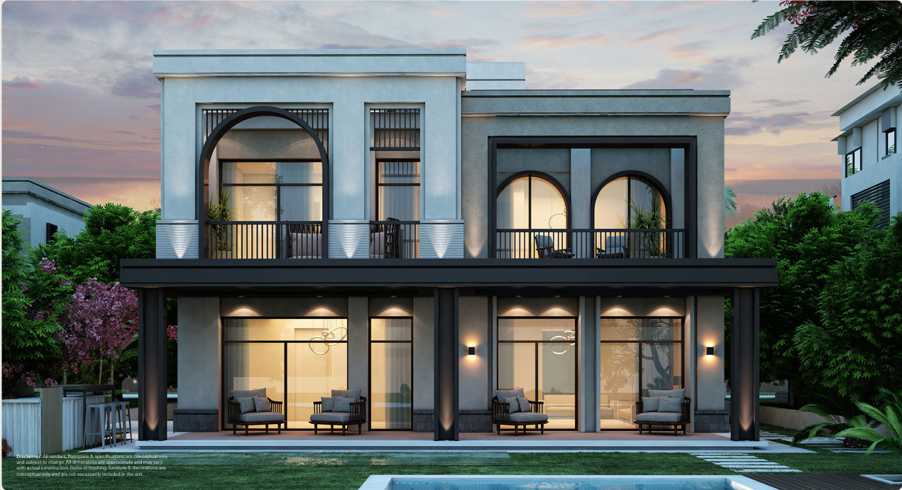 4-Bedroom Twinhouse 251 m² for sale in Ever New Cairo, 6th settlement - Dup 293248
