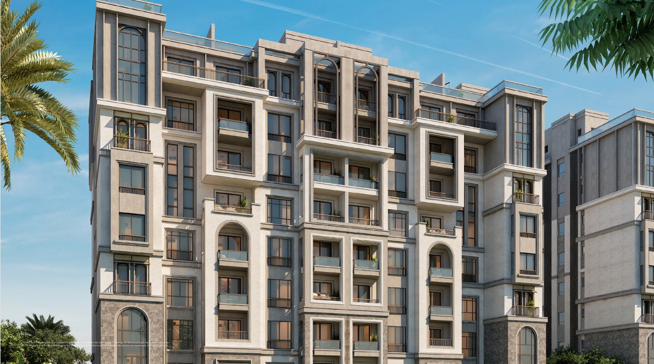 ١ غرف النوم ٦٩ متر شقة للبيع ٦٬٢٣٥٬١٠٠ جنيه في Sky Range - Ever New Cairo,6th settlement,Egypt