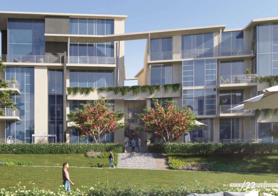 Apartment for sale in Leaves – with 3 bedrooms in 6th of October City by Biography Developments.