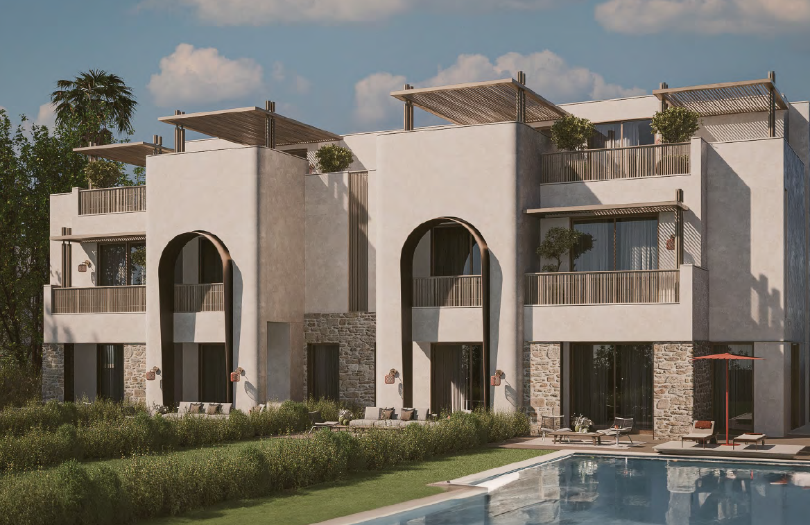4 Bedrooms 205 sq.M Townhouse for sale 24,632,324 EGP in Lyv Caesar - Ras El Hekma, Ras El Hekma