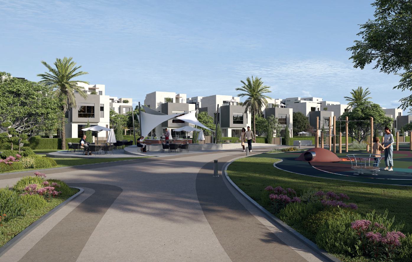 3-Bedroom Duplex 253 m² for sale in The Great Lawn-Park Central, Mostakbal City