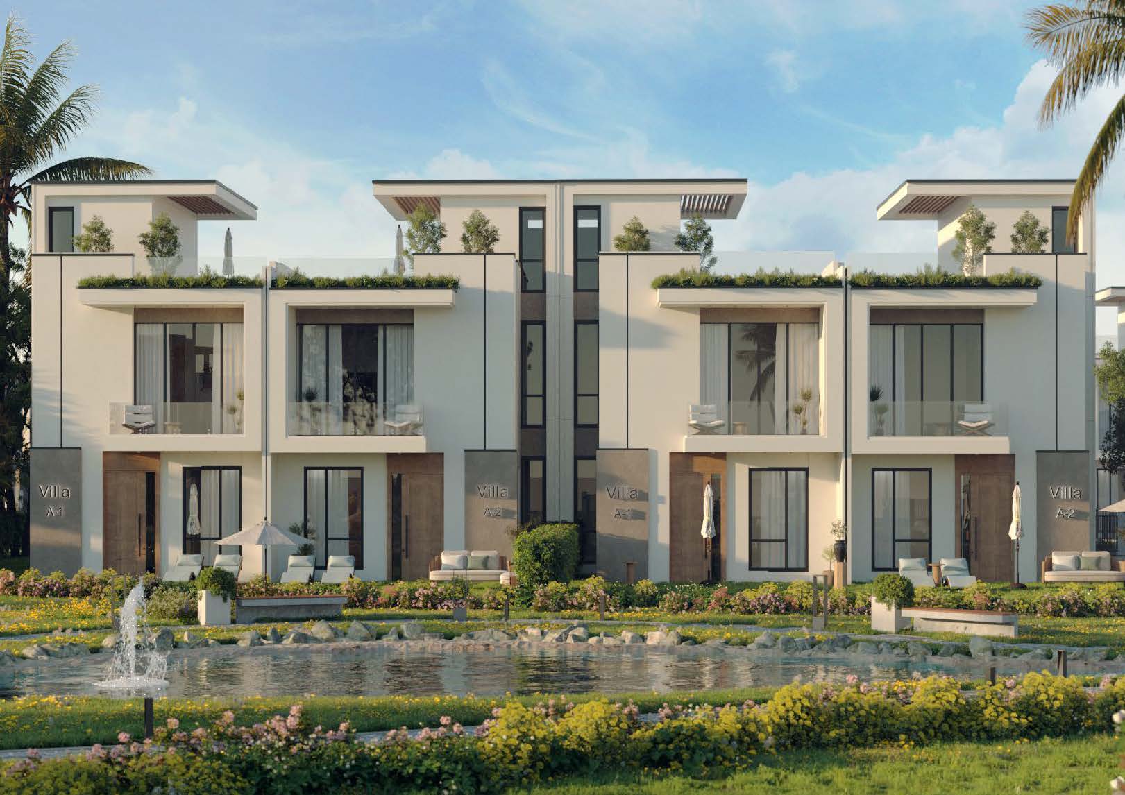 Townhouse for sale in Canyon8 – with 3 bedrooms in New Capital City by Home Town Developments.