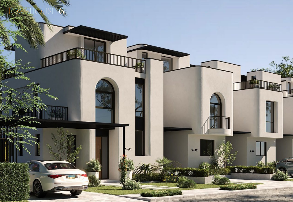 Townhouse for sale in GRAND LANE – with 3 bedrooms in 6th settlement by Housing and Development Properties HDP.