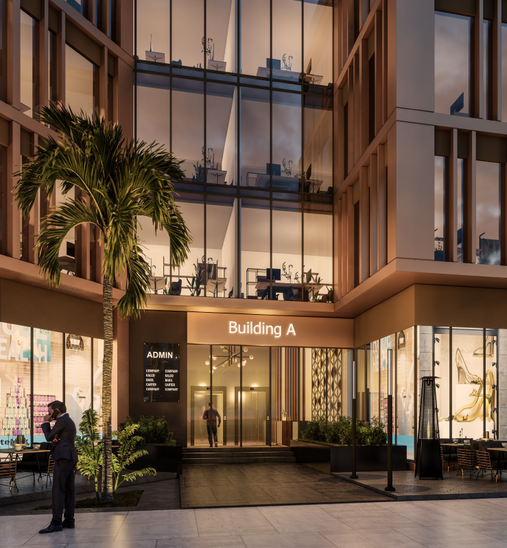 Administrative for sale in Terrace – with in El Sheikh Zayed by Housing and Development Properties HDP.