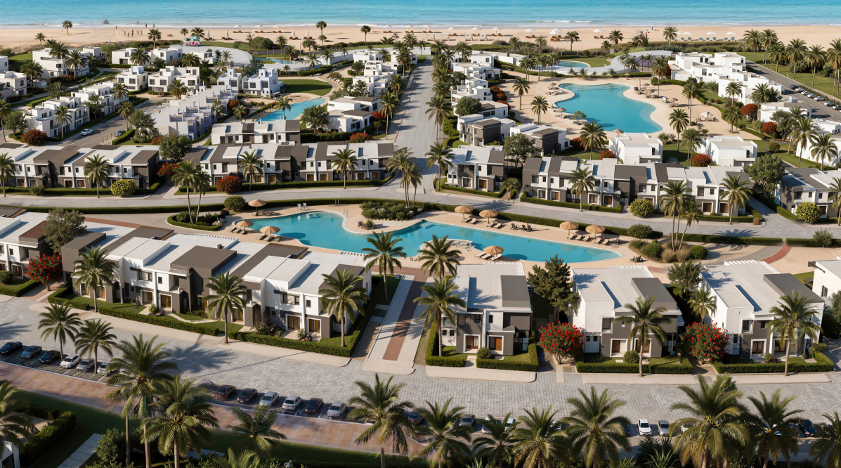 3-Bedroom Twinhouse 195 m² for sale in Sealine - Seashore, Ras El Hekma