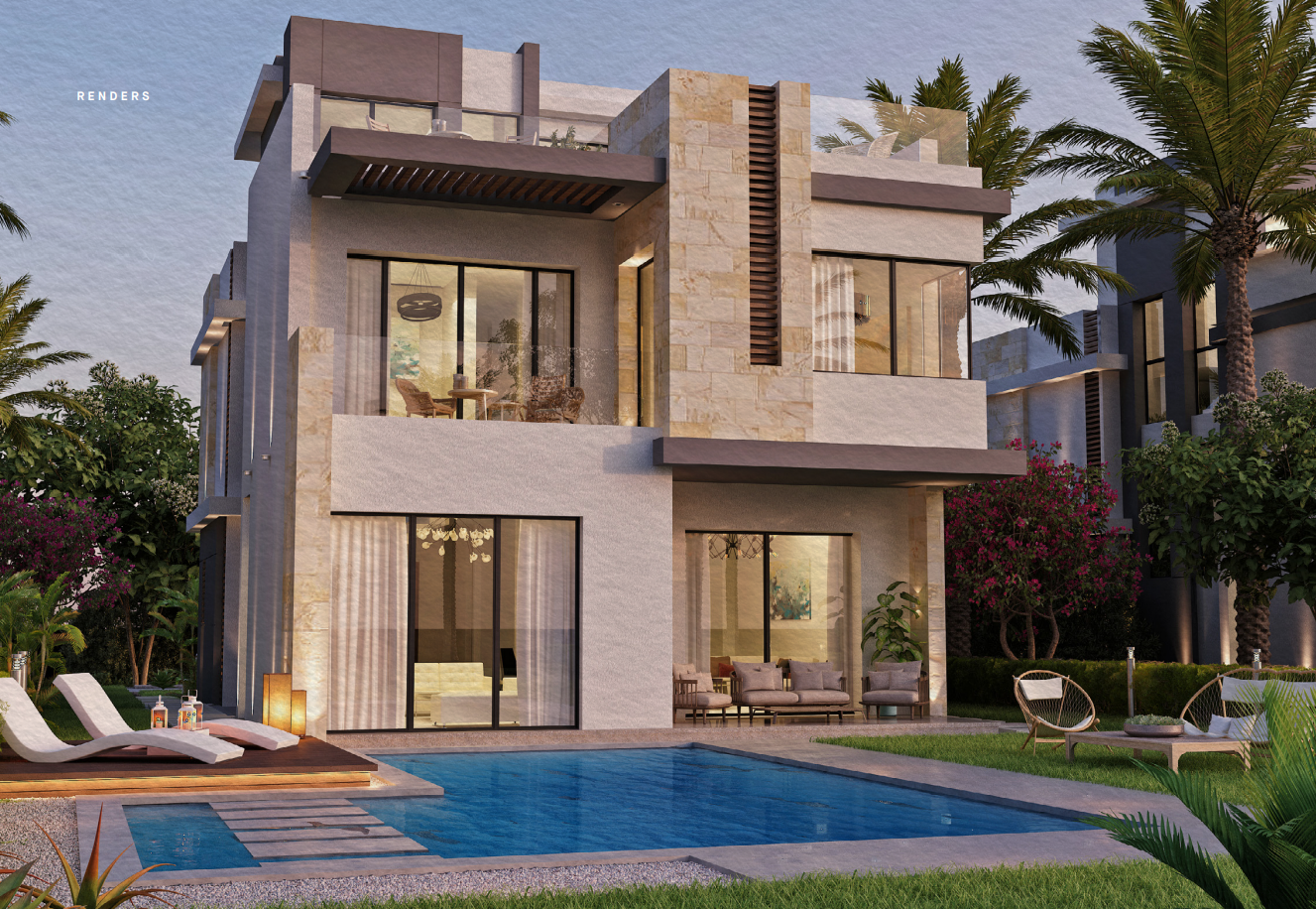 4 Bedrooms 288 sq.M Villa for sale 47,940,000 EGP in Tawny ,6th of October City,Egypt
