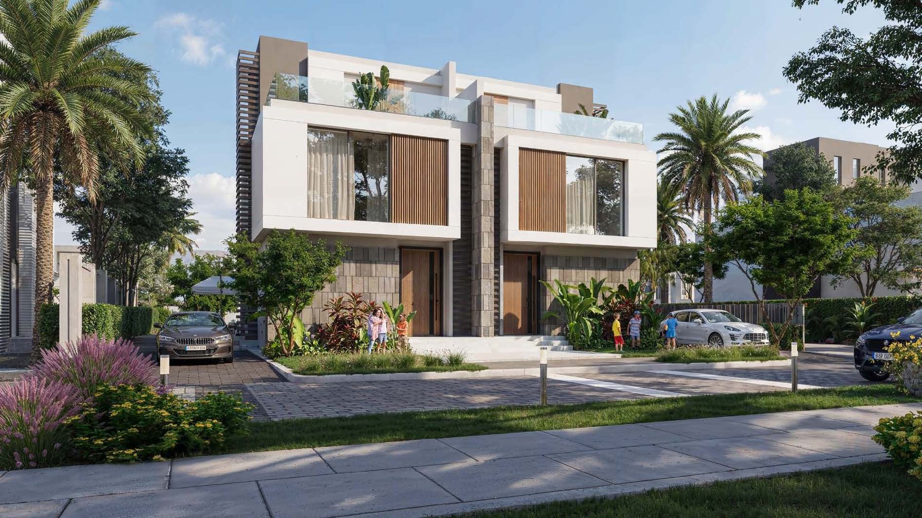 3-Bedroom Twinhouse 210 m² for sale in El Patio Jade, 6th settlement