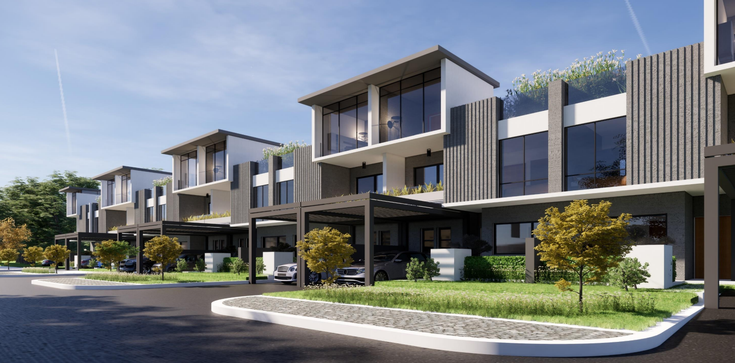 Townhouse for sale in Trio – with 5 bedrooms in New Cairo by M Squared.