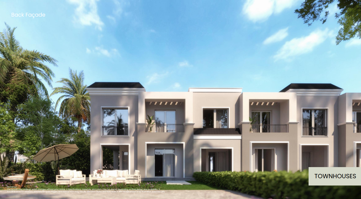 Townhouse for sale in ELM Tree – Sarai – with 3 bedrooms in New Cairo by Madinet Masr.