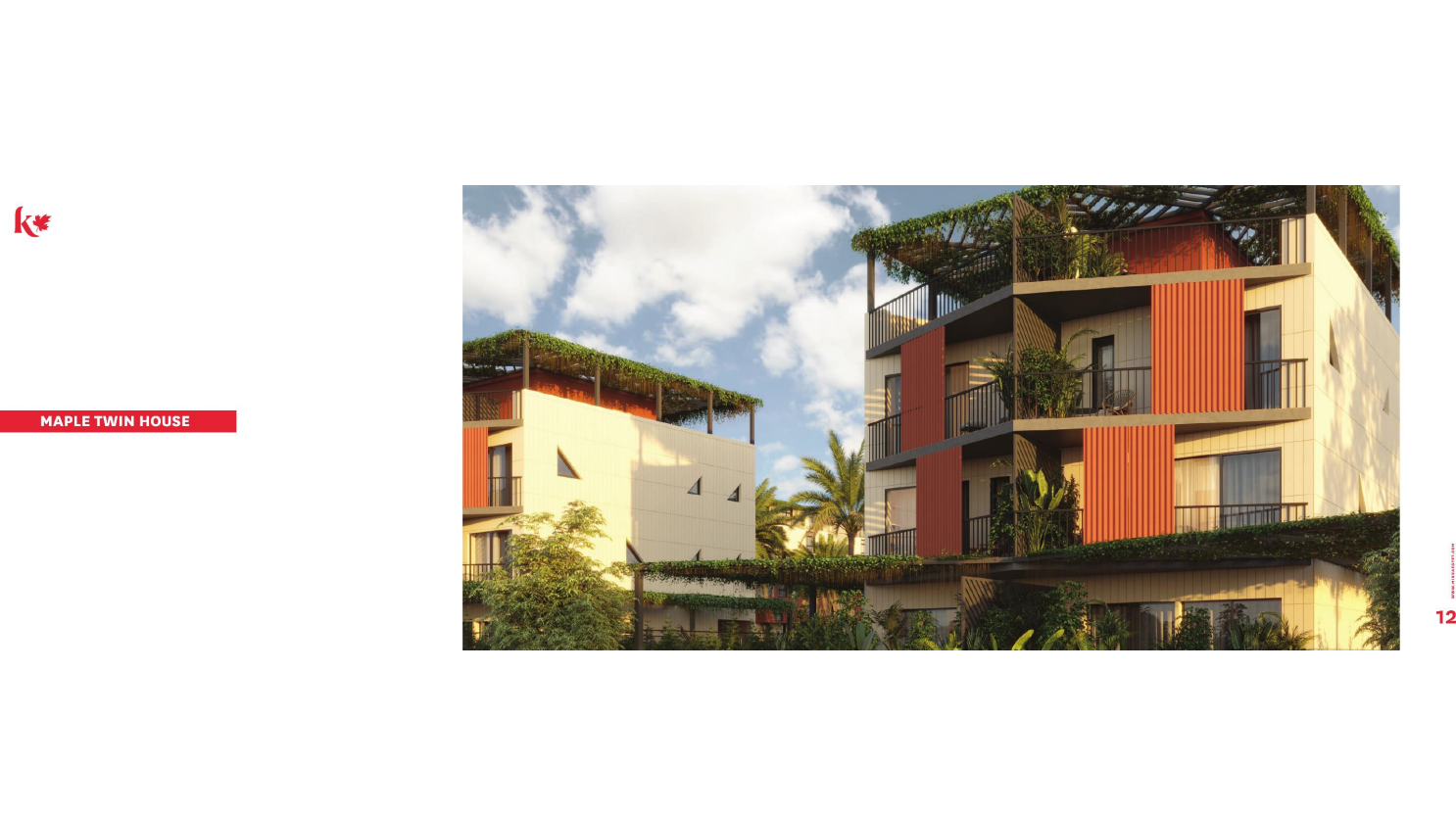 Twinhouse for sale in Kinda – with 3 bedrooms in New Cairo by Madinet Masr.