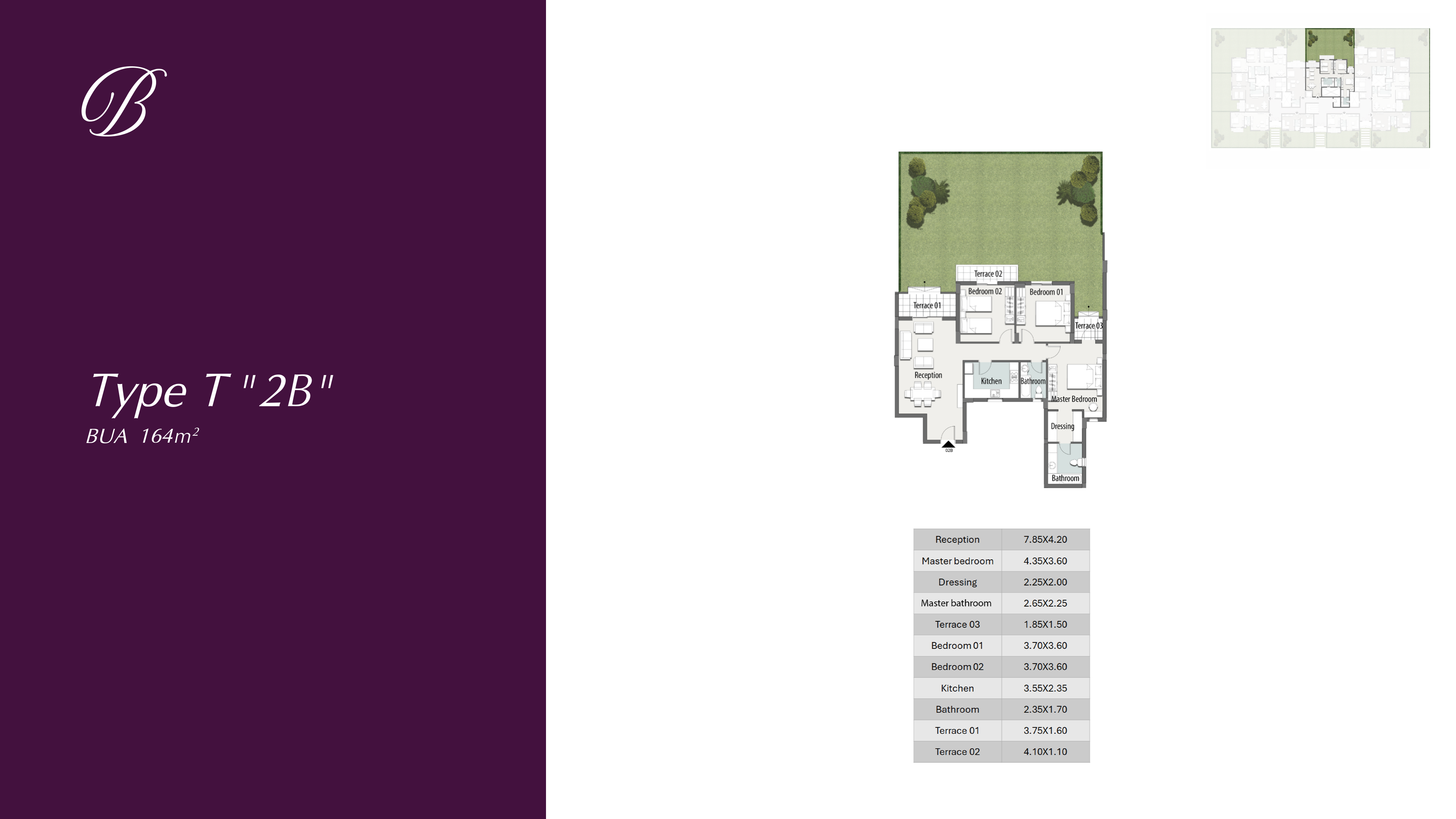 Floor plan for apartment at The Butterfly
