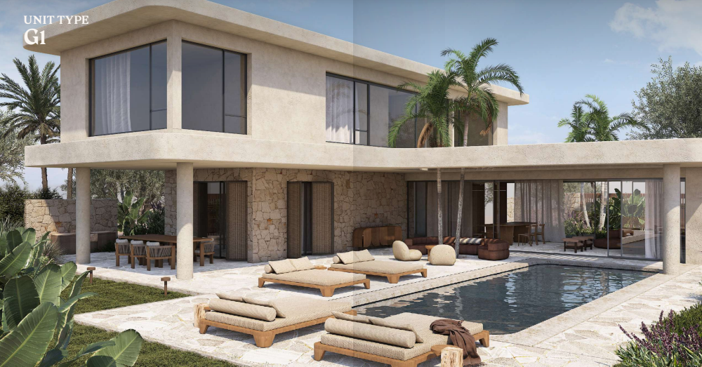 Villa for sale in R1-Dunes – with 4 bedrooms in Ras El Hekma by Marakez.