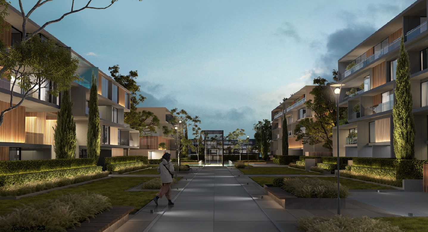 Apartment for sale in Nmq – with 2 bedrooms in 6th of October City by Melee Development.