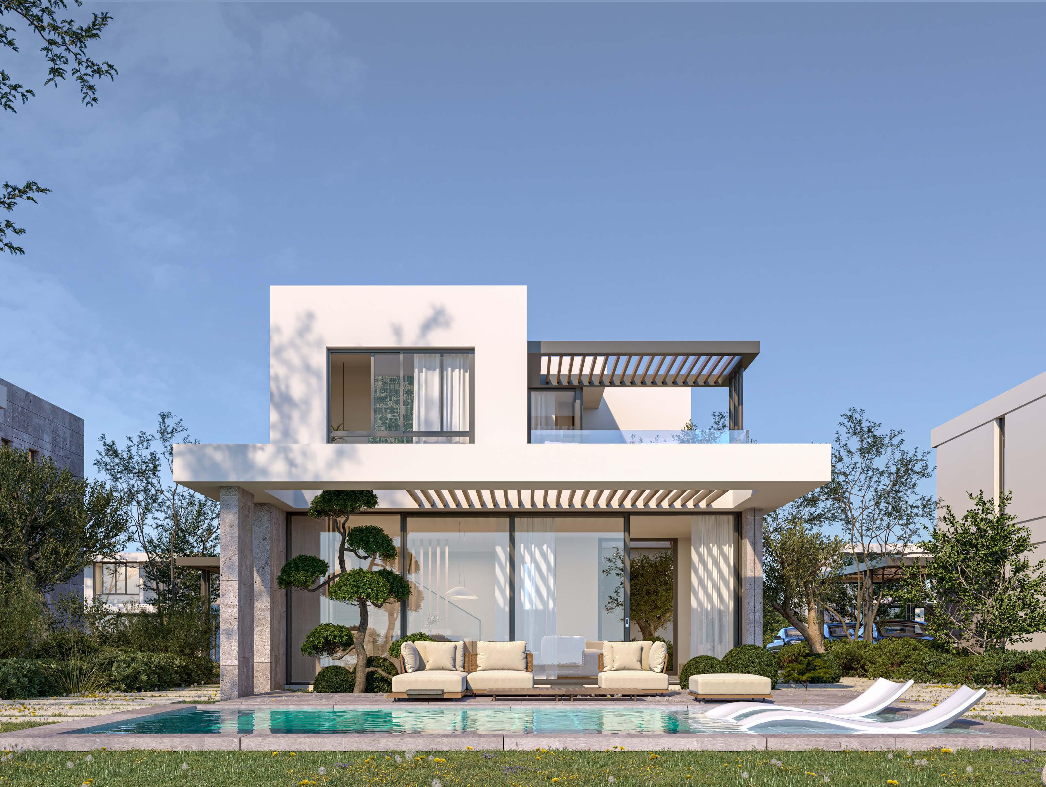 3 Bedrooms 210 sq.M Villa for sale 26,300,000 EGP in Olive Oasis - Solare, Ras El Hekma