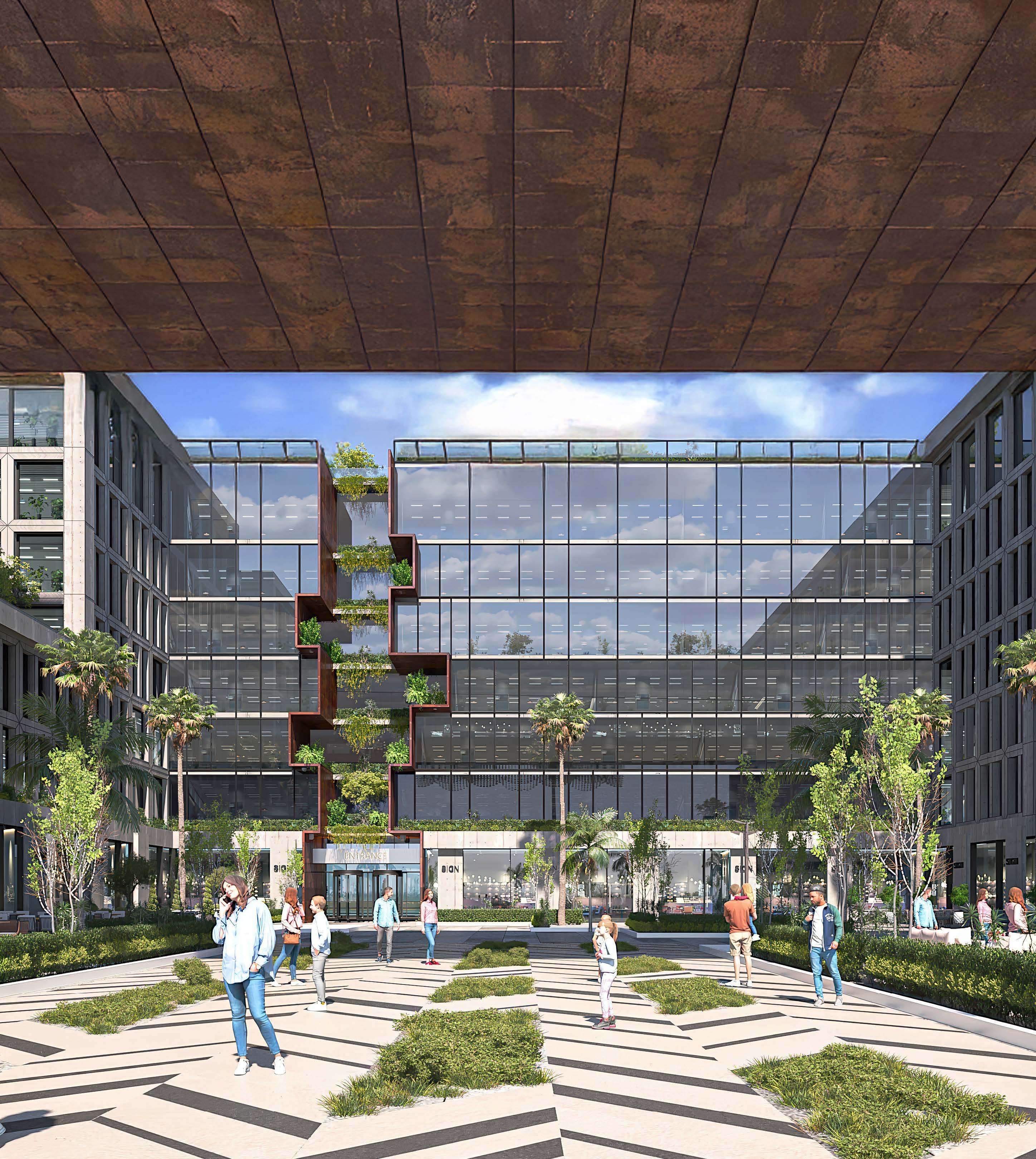 Office 399 m² available in Brackets, New Cairo