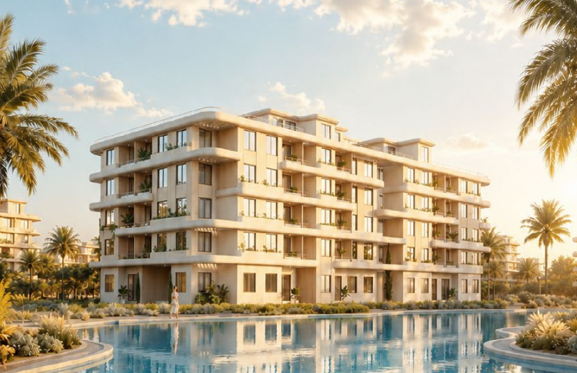 2 Bedrooms 69 sq.M Apartment for sale 7,590,000 EGP in The Island - Zahra, Al Alamein