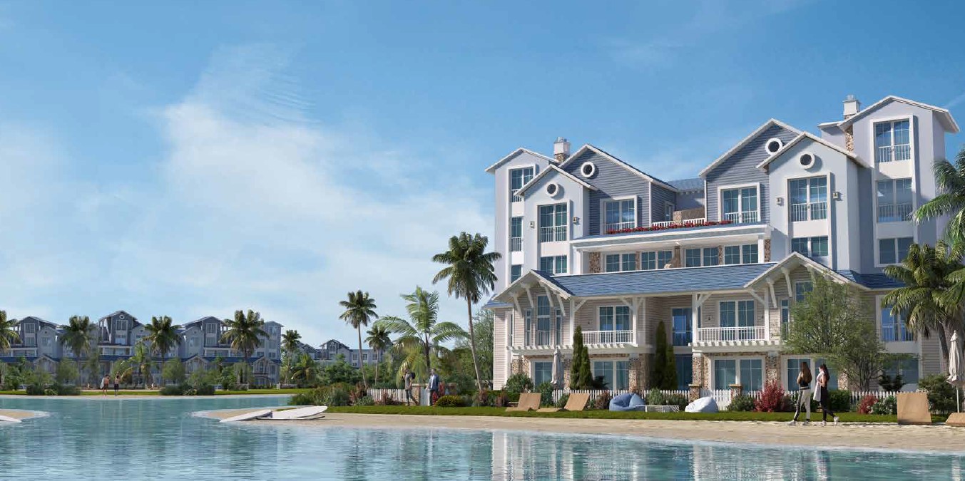 Apartment for sale in Lagoon Beach Park – Aliva – with 2 bedrooms in Mostakbal City by Mountain View.