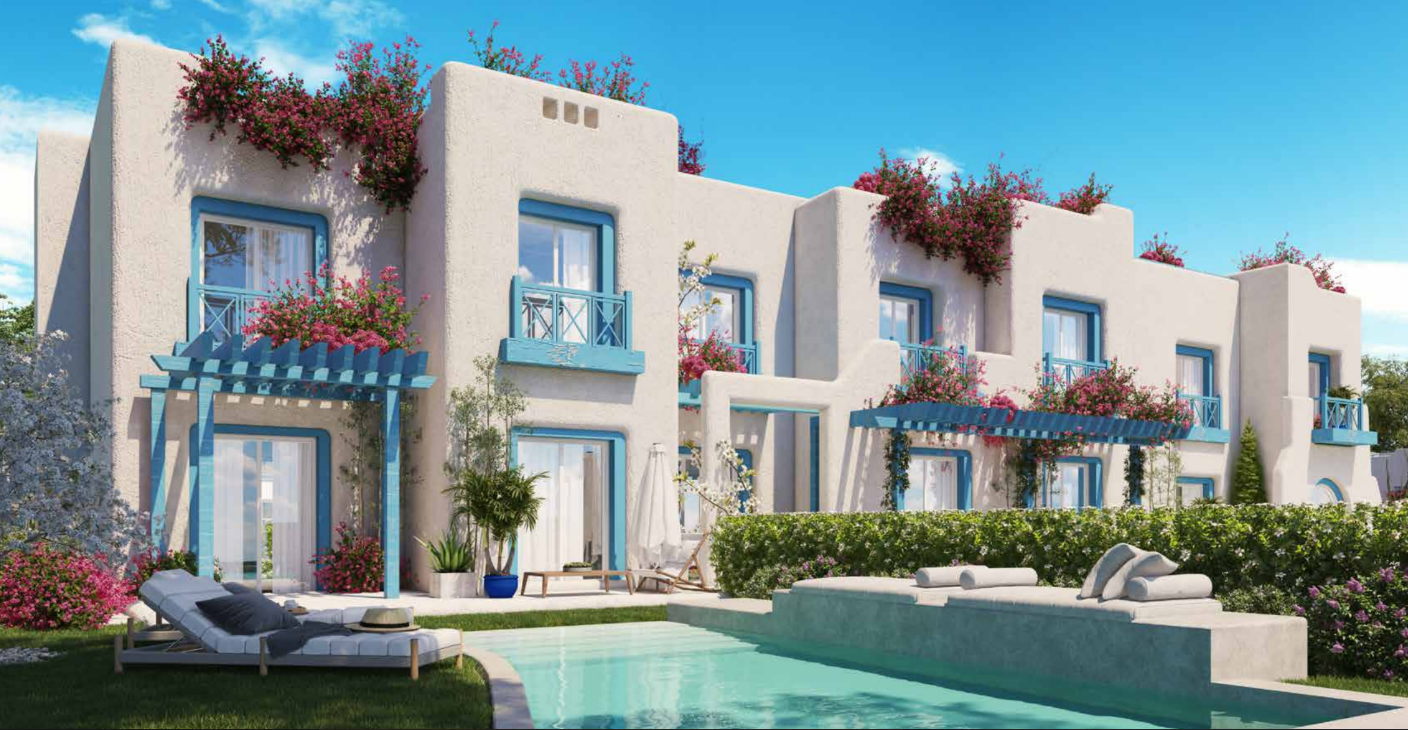 3-Bedroom Twinhouse 154 m² for sale in Rhodes Island, Ras El Hekma