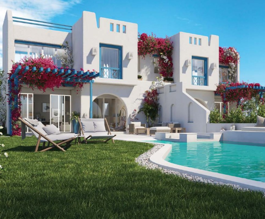 3 Bedrooms 154 sq.M Twinhouse for sale 32,488,115 EGP in Rhodes Island,Ras El Hekma,Egypt
