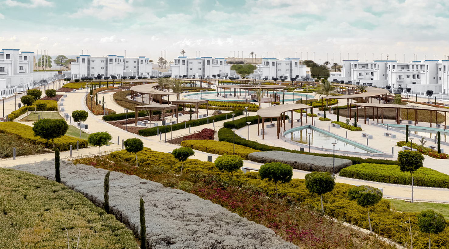4-Bedroom Townhouse 250 m² for sale in The Greens, New Capital City - Ref 271443