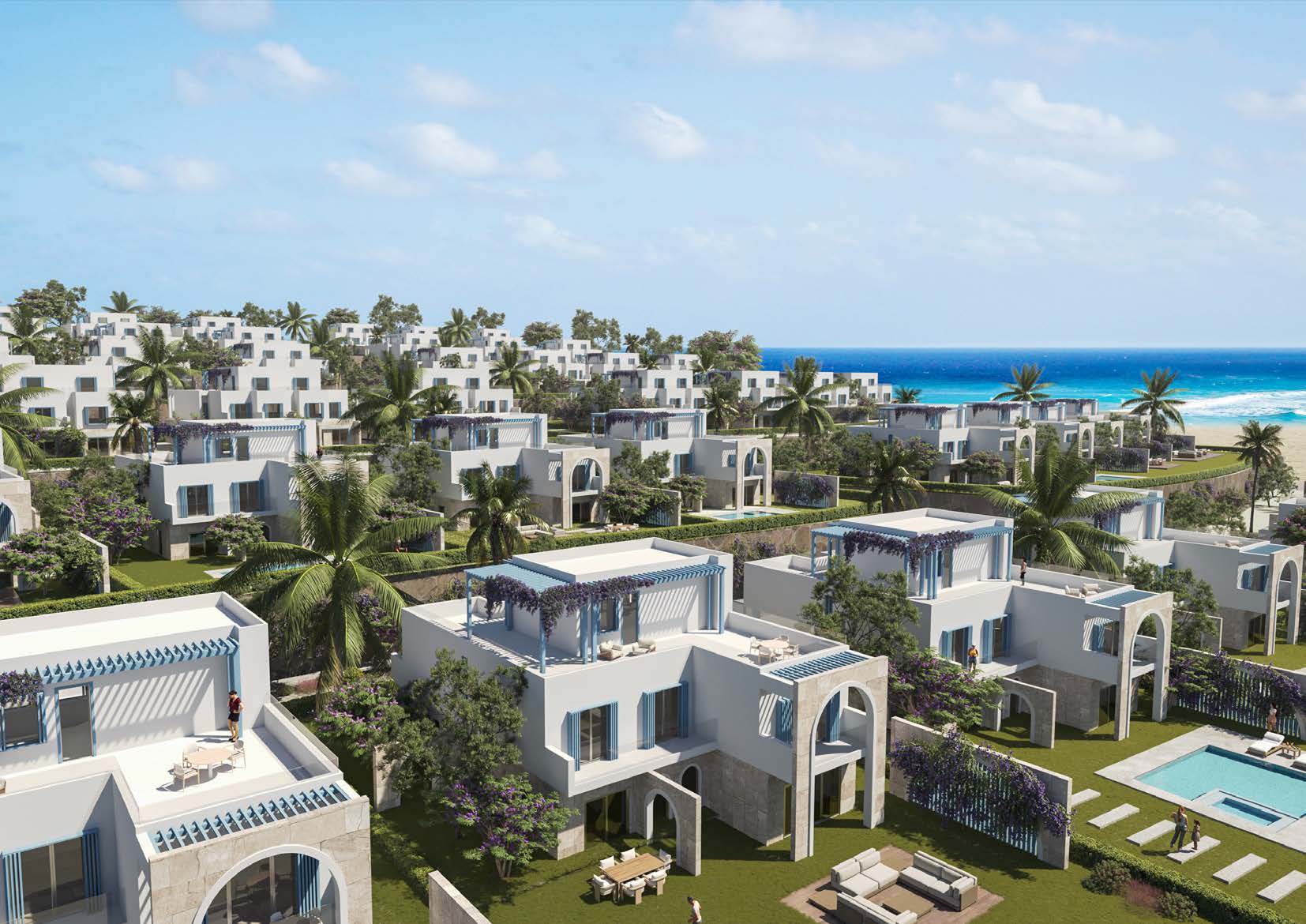Villa for sale in Naia Bay-Phase 1 – with 5 bedrooms in Ras El Hekma by Naia Developments.