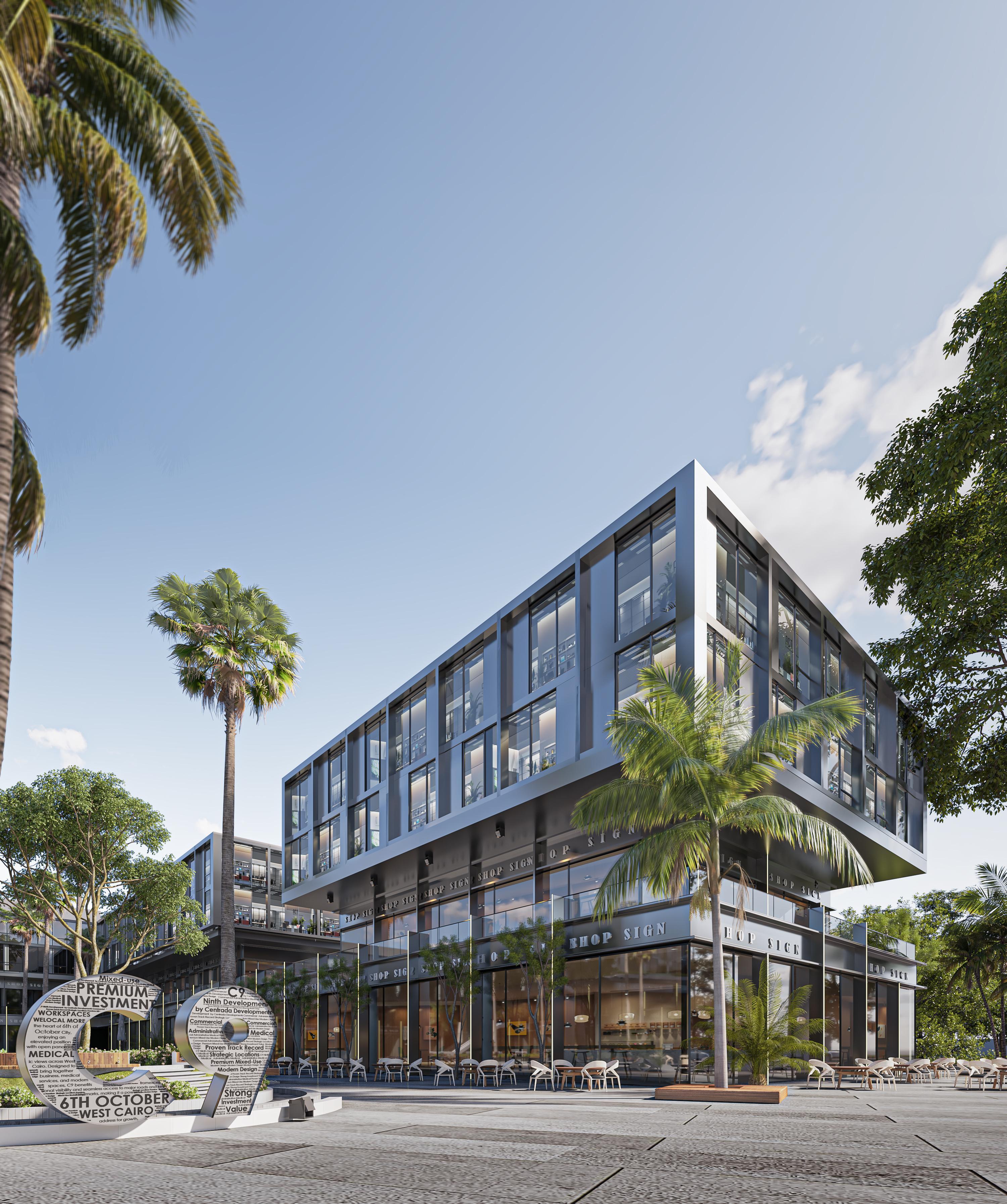 Retail 50 m² for sale in C9, 6th of October City