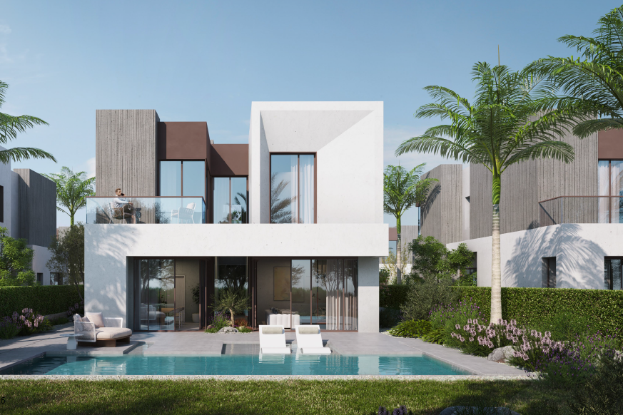 Villa for sale in Layers of Green – Solana West – with 5 bedrooms in New Zayed by Ora Developers.