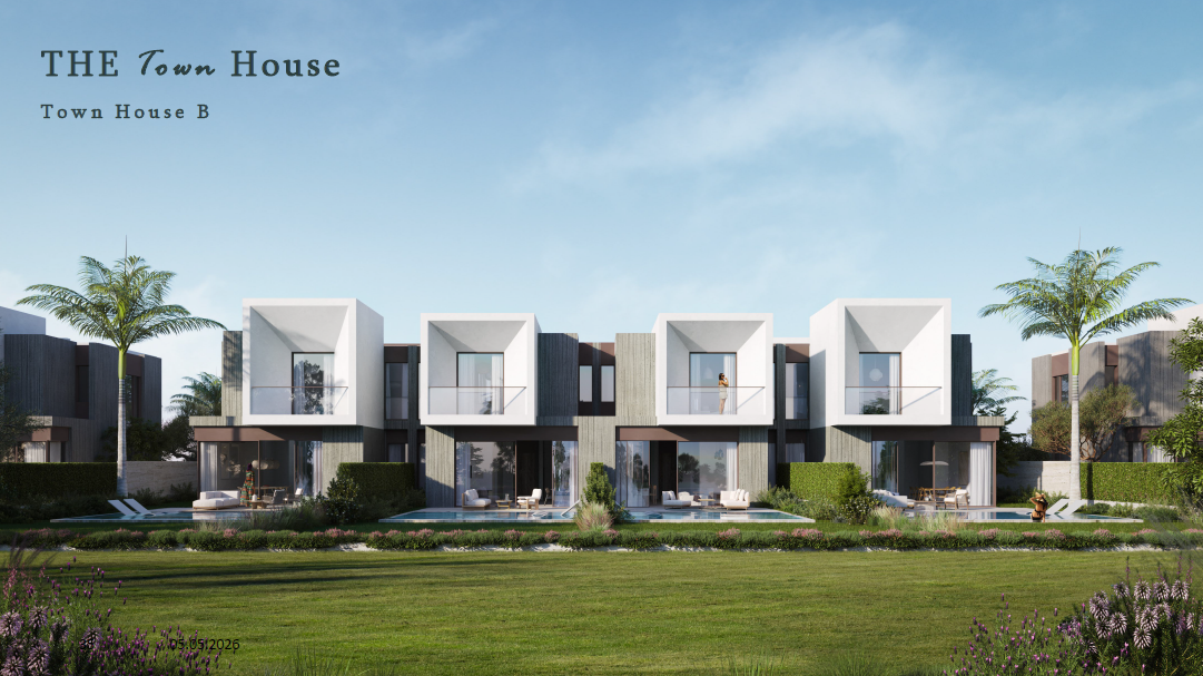 Townhouse for sale in Layers of Green – Solana West – with 3 bedrooms in New Zayed by Ora Developers.