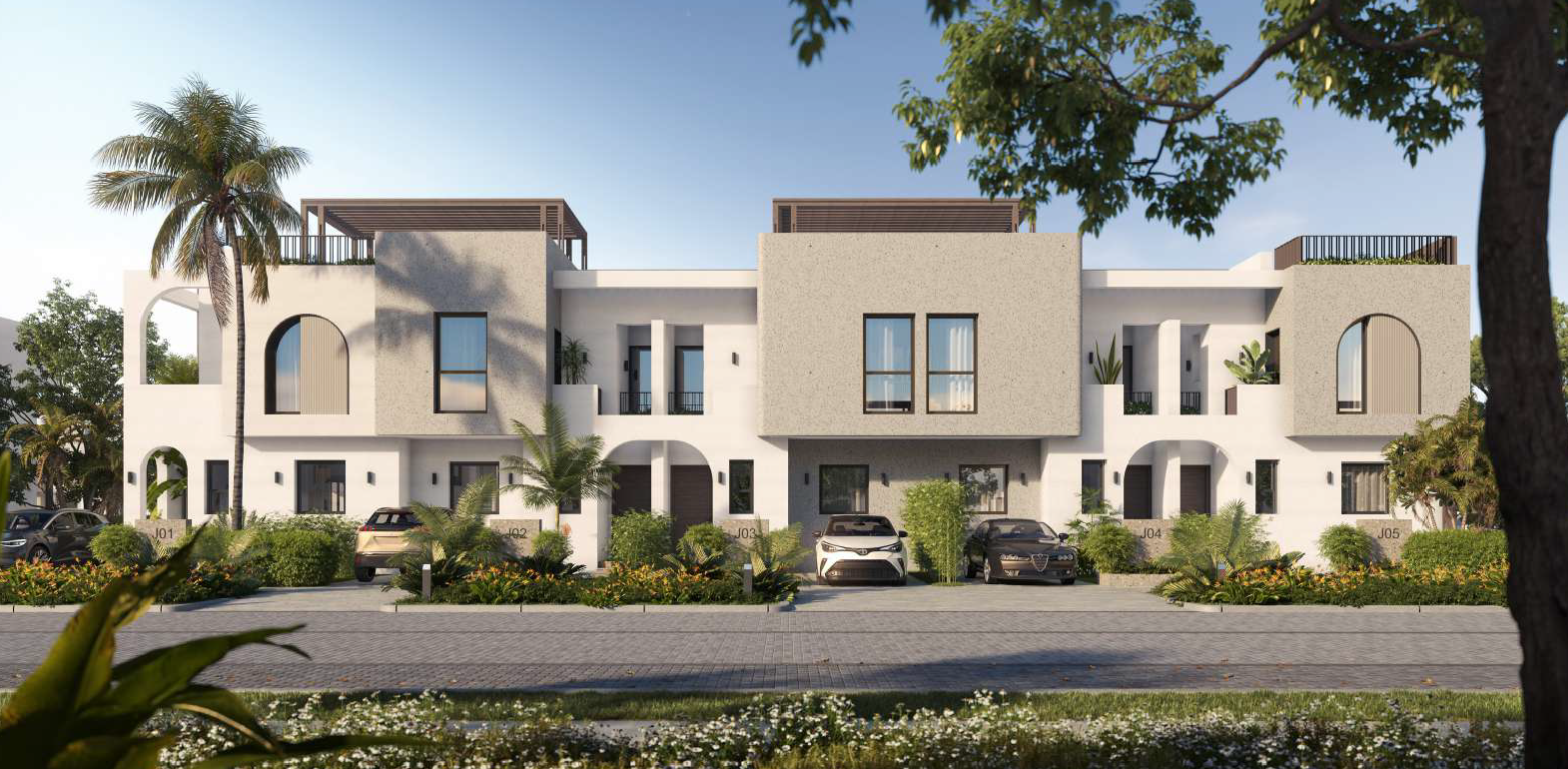 Townhouse for sale in Green Valley – with 3 bedrooms in October Gardens by Orascom Development Egypt.