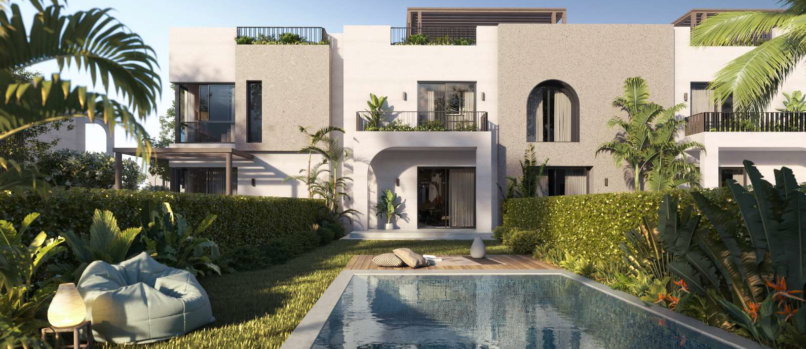 Townhouse for sale in Green Valley – with 3 bedrooms in October Gardens by Orascom Development Egypt.