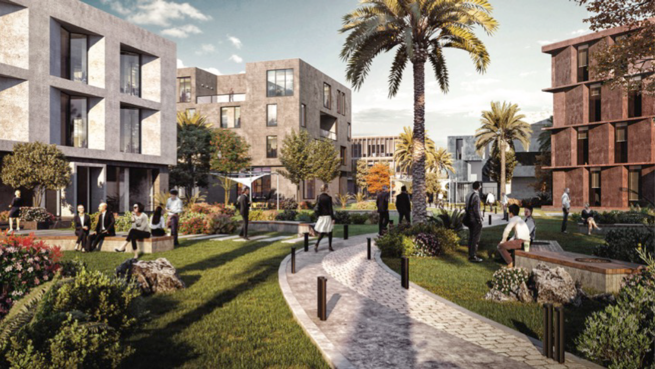 Administrative 378 m² for sale in O West Business District, October Gardens