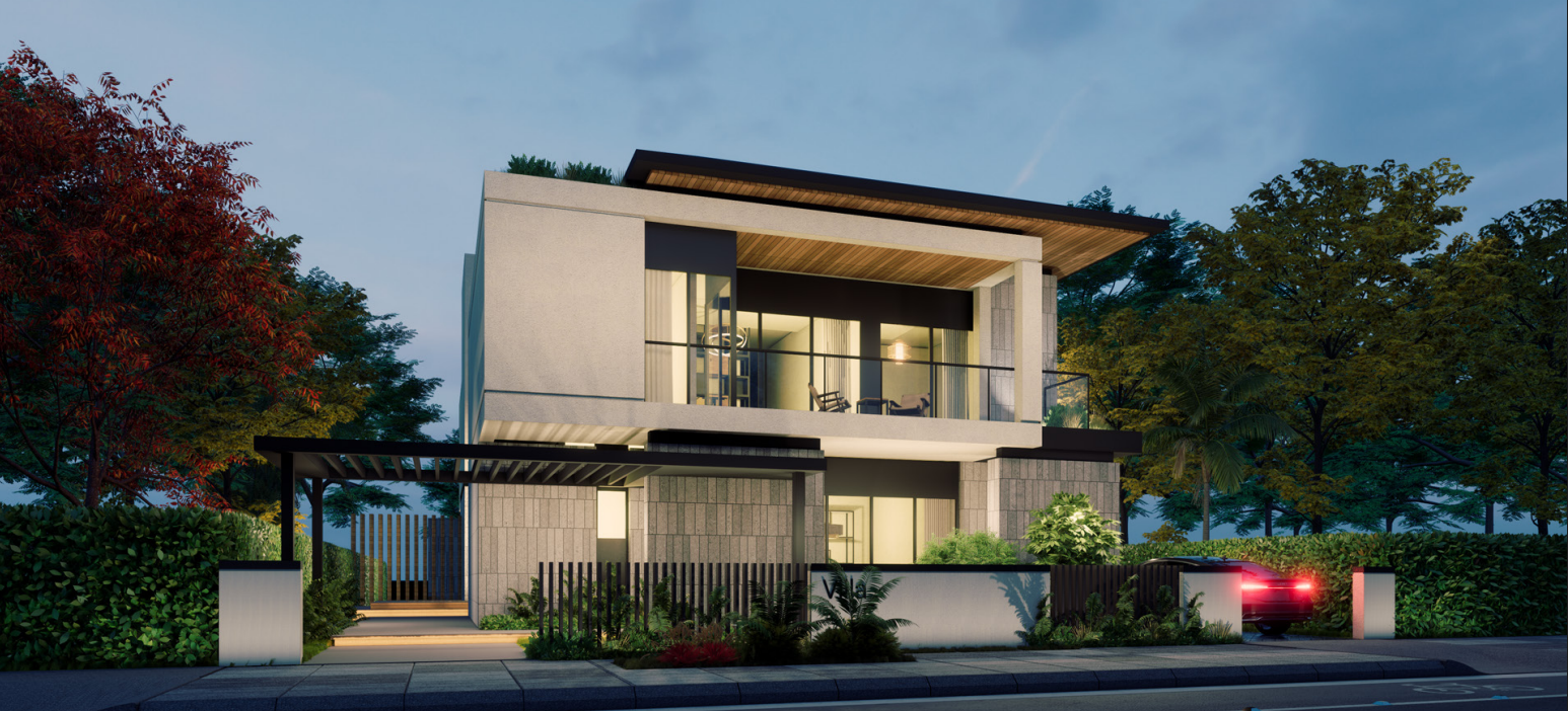 Villa for sale in Prive – Telal East – with 7 bedrooms in New Cairo by PRE Group.