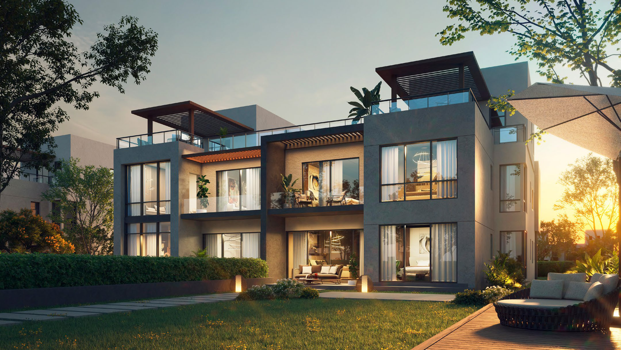 4 Bedrooms 271 sq.M Apartment for sale 30,002,000 EGP in The Crown,6th of October City,Egypt