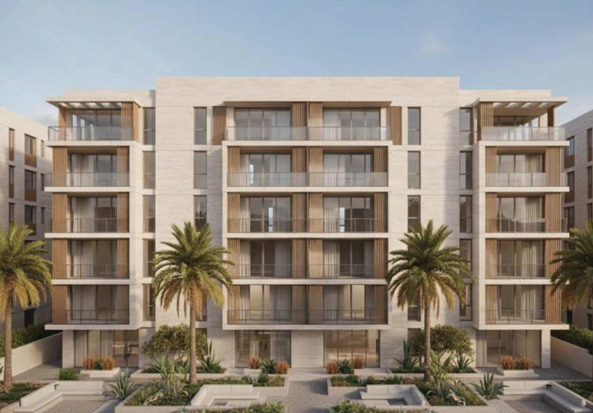 Apartment for sale in VILLAGE DE LA CAPITALE-Phase 1 – with 3 bedrooms in New Capital City by Palm Hills Developments.