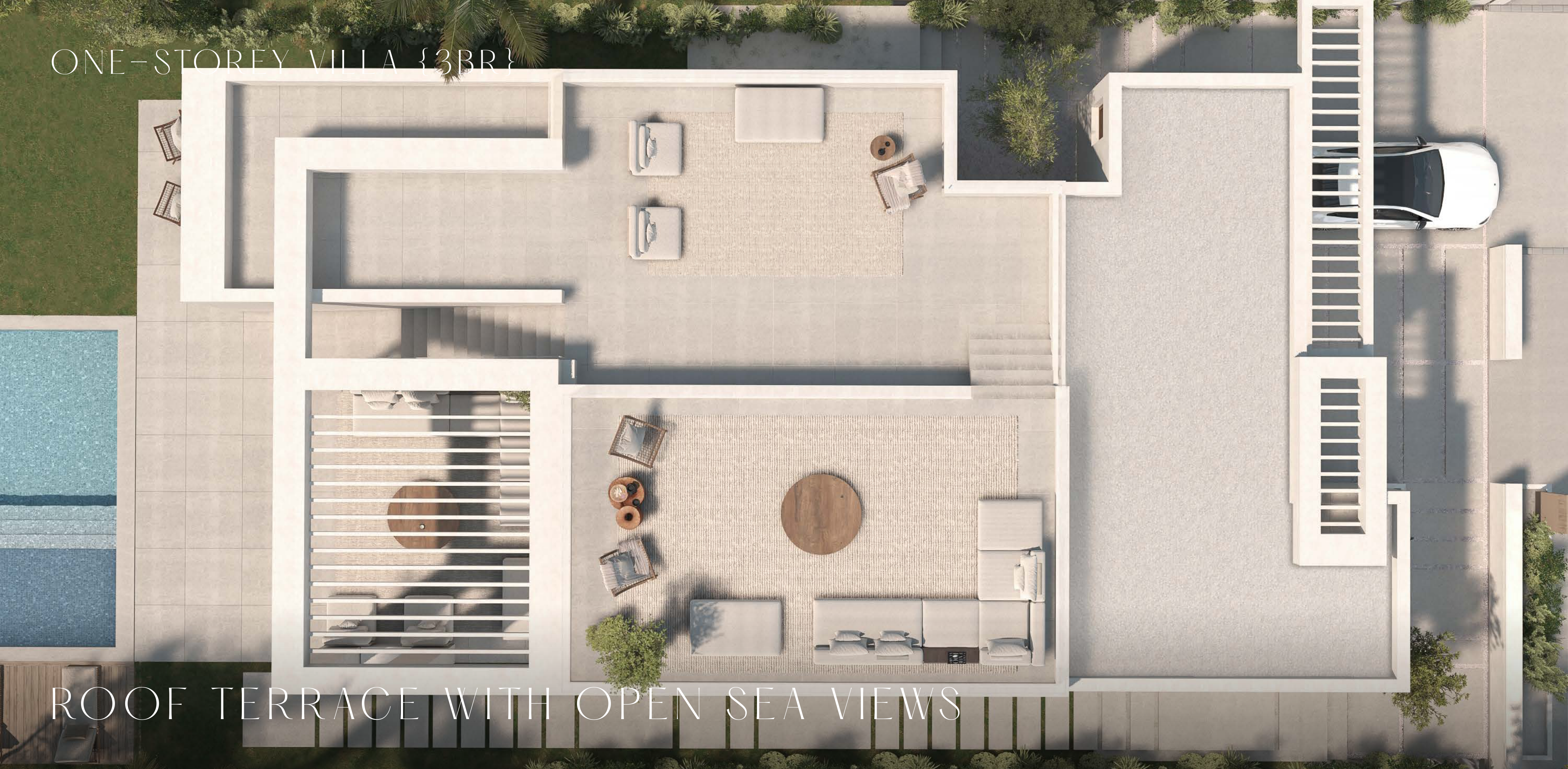Floor plan for villa at The Med