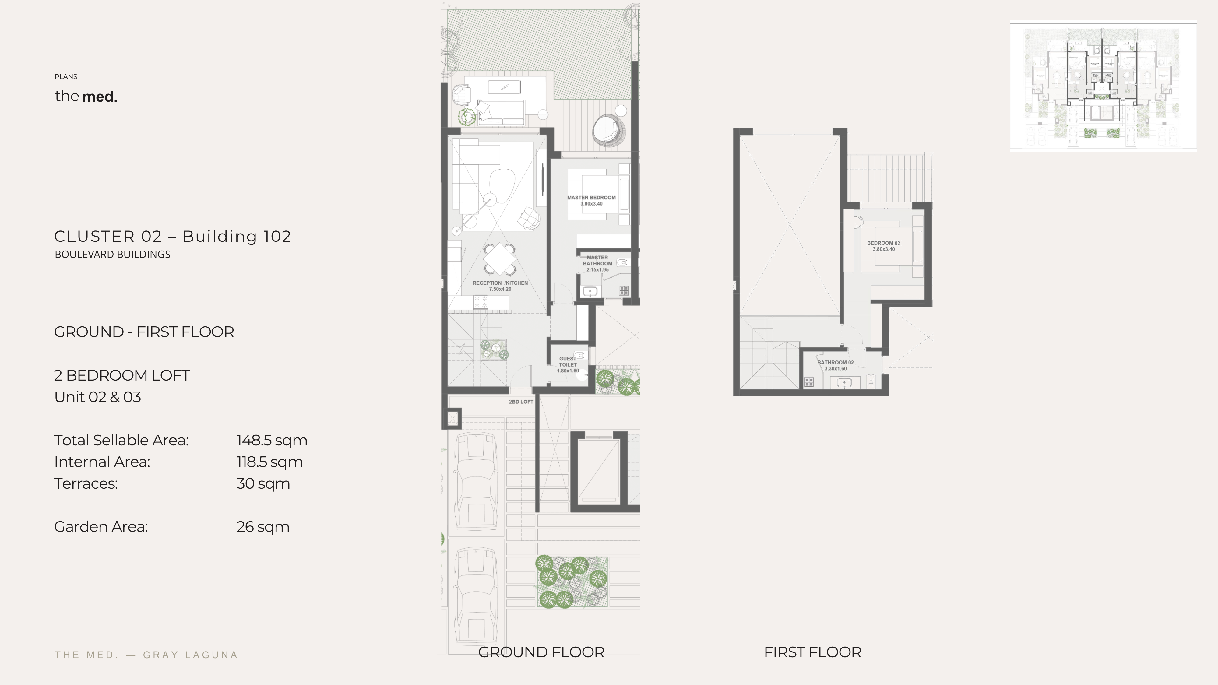 Floor plan for  at The Med