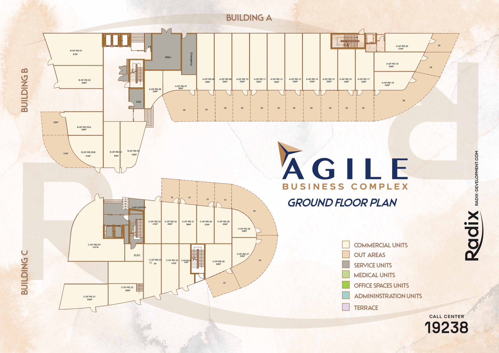 Floor plan for  at Radix Agile