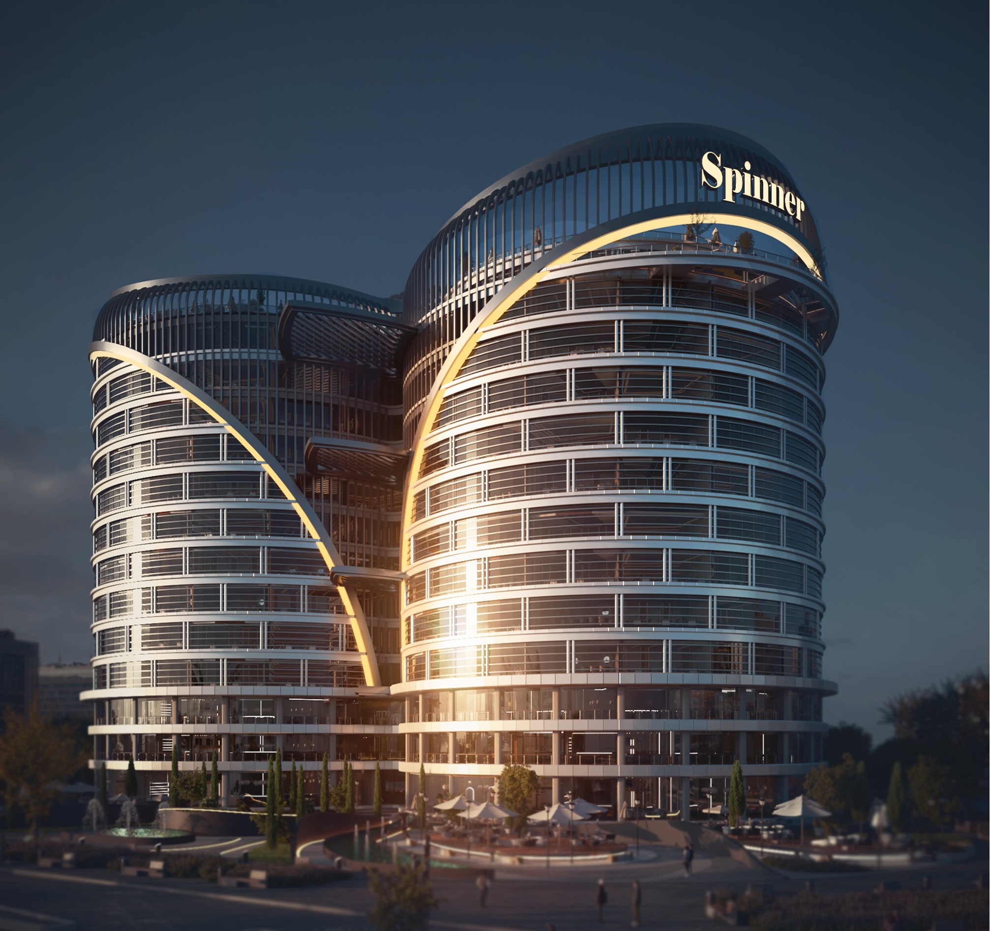 Administrative, Spinner Tower (1 of 3)