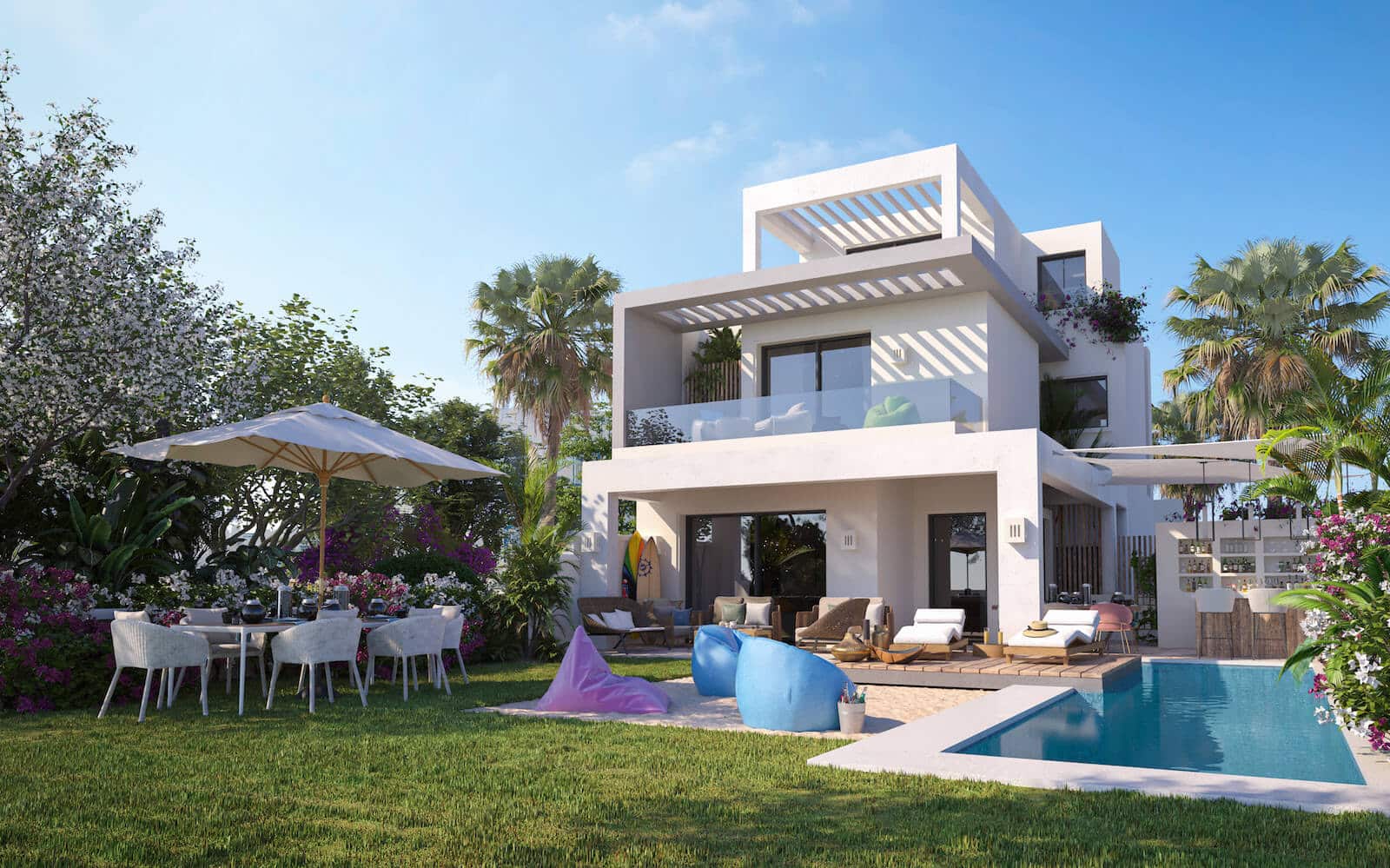 Townhouse for sale in Shamasi – with 3 bedrooms in Sidi Abdel Rahman by SERAC Developments.
