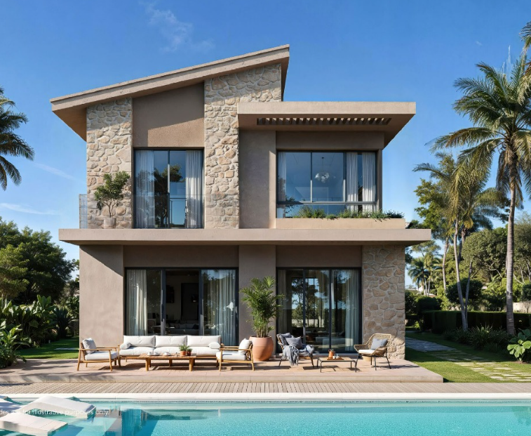5 Bedrooms 254 sq.M Villa for sale 55,625,000 EGP in Caesar Extension 2,Ras El Hekma,Egypt