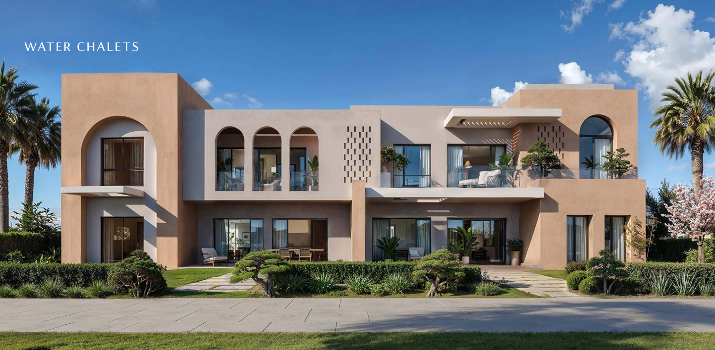 For sale: 2-bedroom Chalet (Garden Chalet) 154 m² in Water Chalet - Ogami, Ras El Hekma, North Coast-Sahel - Ref 230116