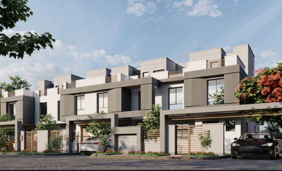 Twinhouse for sale in Bleu Vert – with 3 bedrooms in New Capital City by Saudi Egyptian Developers (SED).