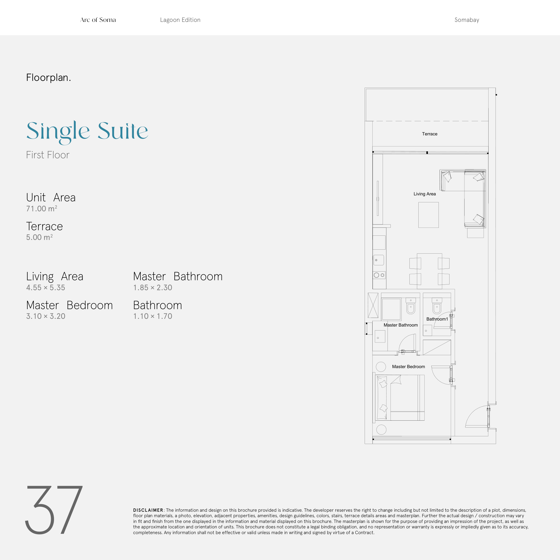 Floor plan for  at ARC- Soma Bay