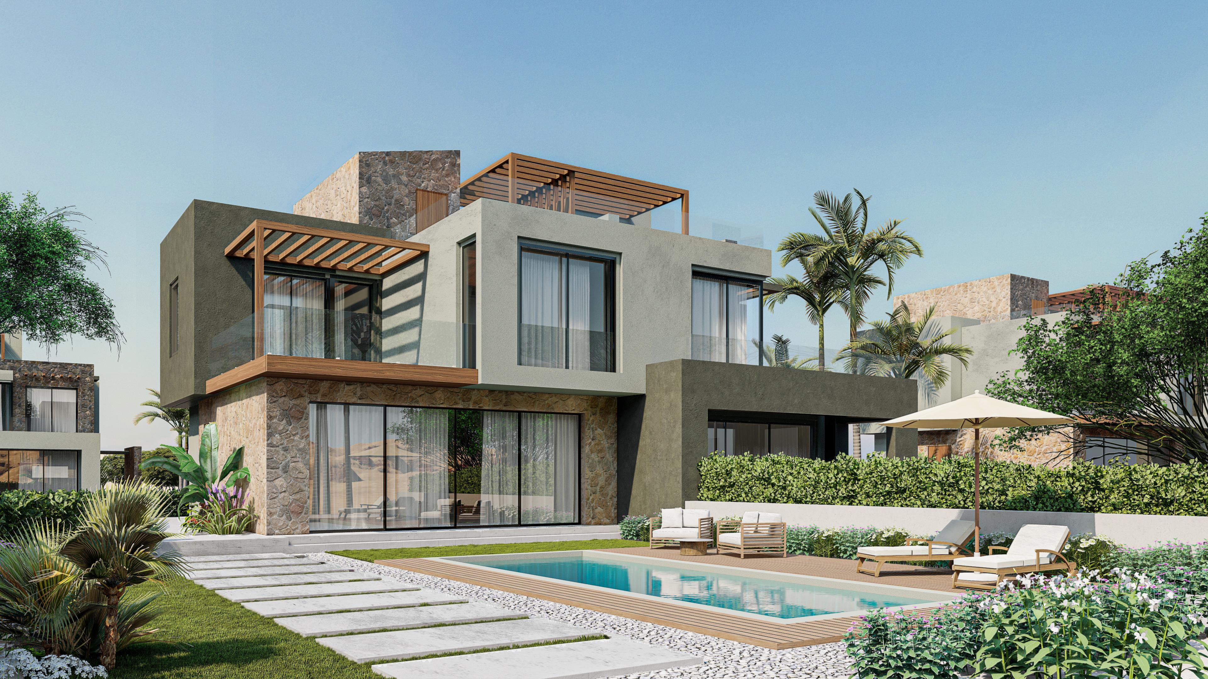 3-Bedroom Villa 152 m² for sale in Greens Baywest Valley, Somabay - Dup 264279