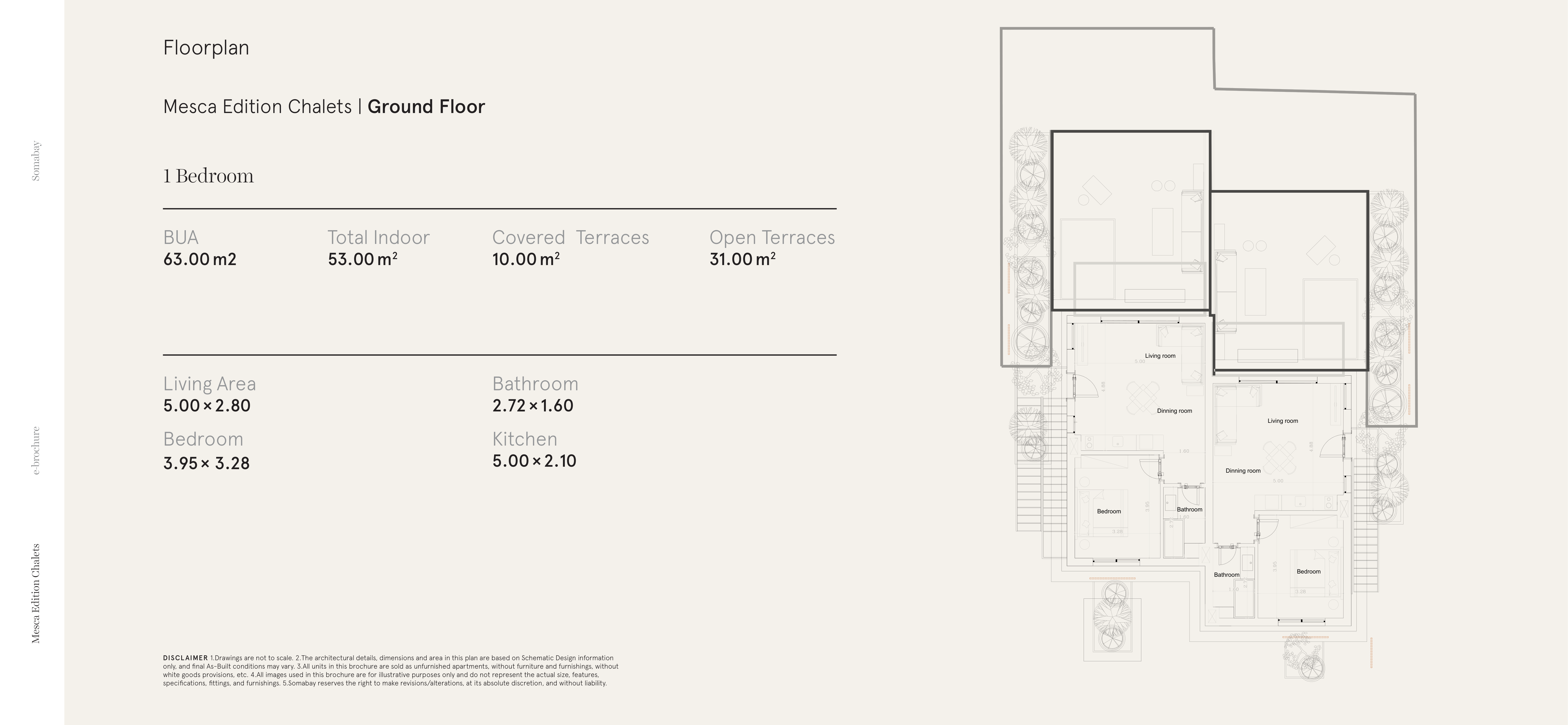 Floor plan for  at Mesca Edition