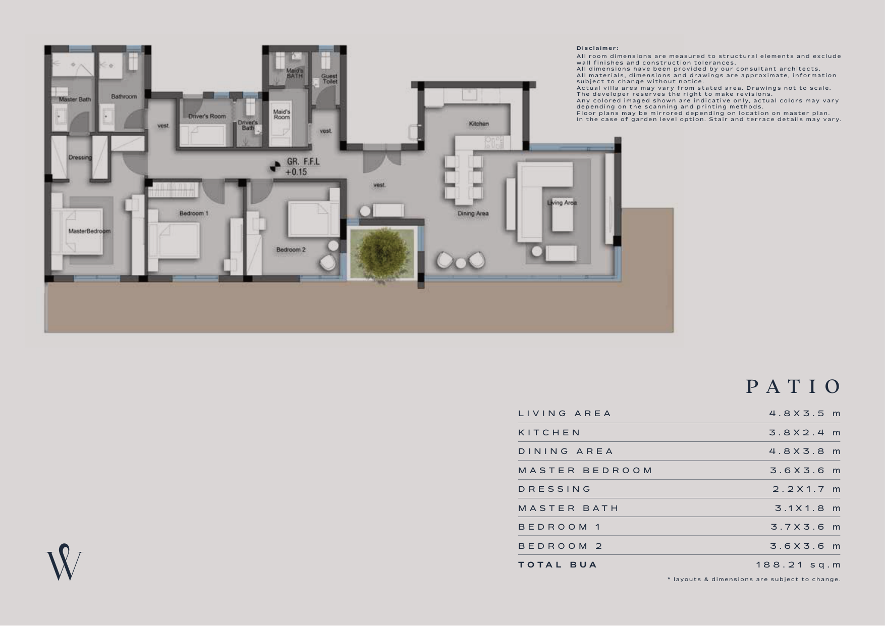 Floor plan for  at Wadi Soma
