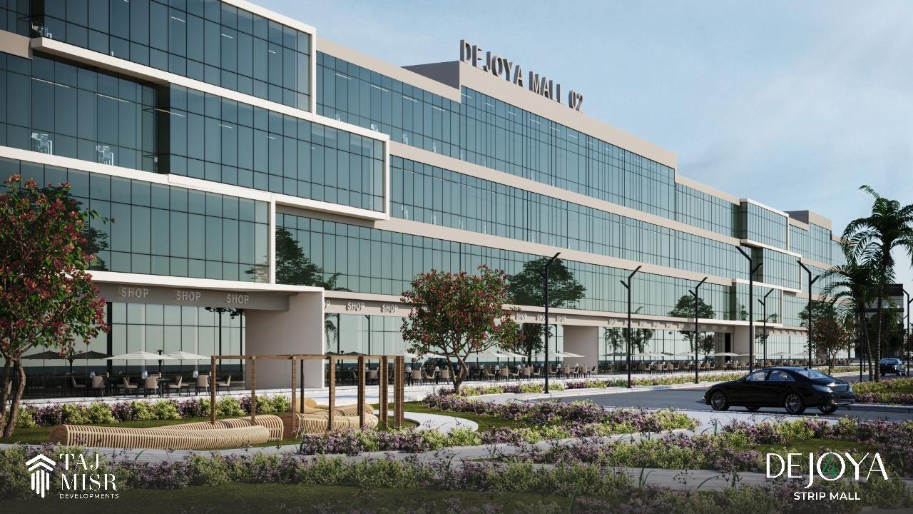 Retail for sale in DeJoya 4 Strip Mall – with in New Capital City by Taj Misr Developments.